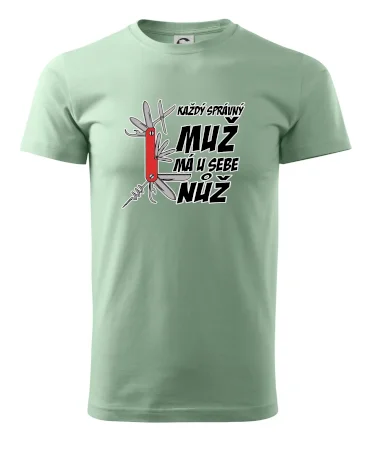 Každý správný muž, má u sebe nůž