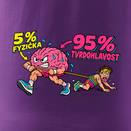 Běh je z 95 procent tvrdohlavost
