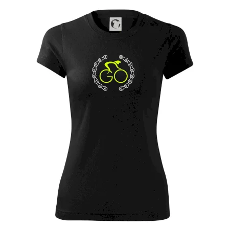 GO cyklista (fluo potisk)