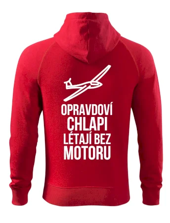 Opravdovi chlapi létají bez motoru