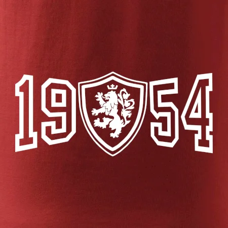 Narozeninový motiv - znak - 1954