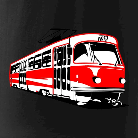 Tramvaj T3R barevná
