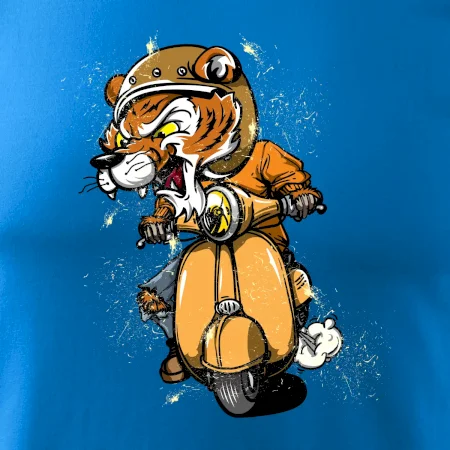 Tygr motorkářem