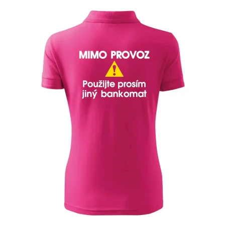 Mimo provoz - použijte jiný bankomat