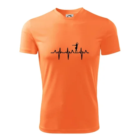 EKG tanečnice salsy