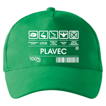 Čárový kód  - Plavec/plavkyně