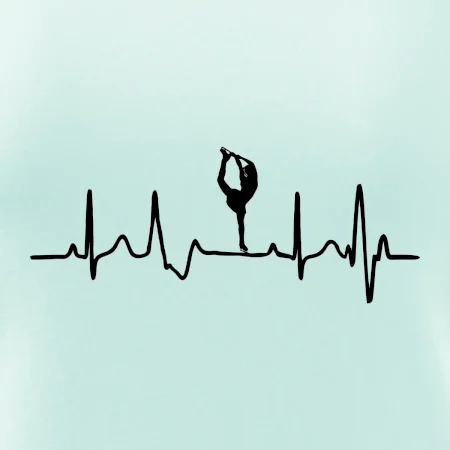 EKG bruslařka