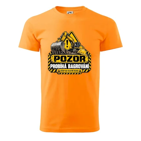 Pozor probíhá bagrování vstup na vlastní riziko
