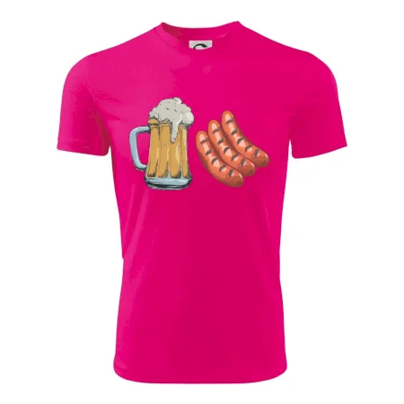 Pivo a klobása