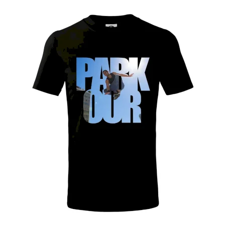 Parkour nápis nebe