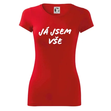Nápis Já jsem vše!