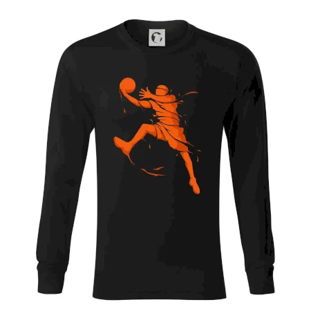 Basketball player splash