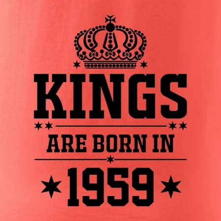 Kings are born in 1959