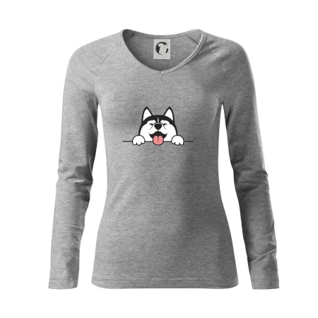 Husky veselý