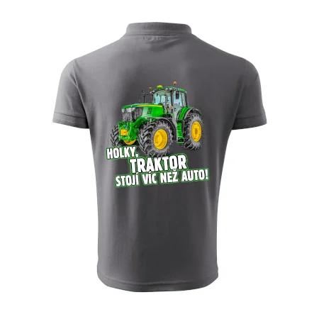 Holky, traktor stojí víc než auto