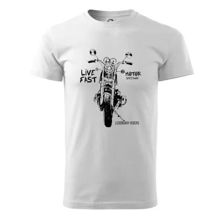 Motorka kresba live fast