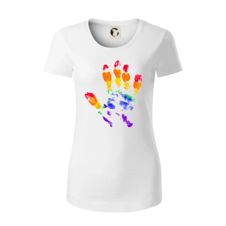 LGBT hand print