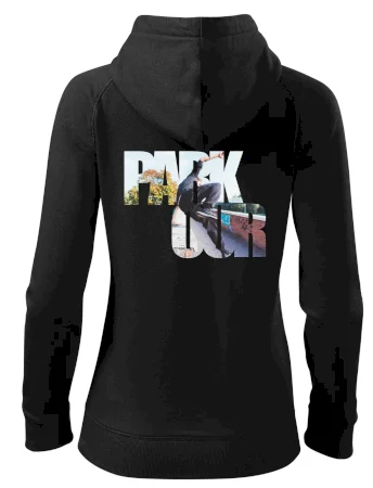 Parkour nápis ve městě