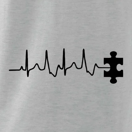 EKG puzzle rozpojené