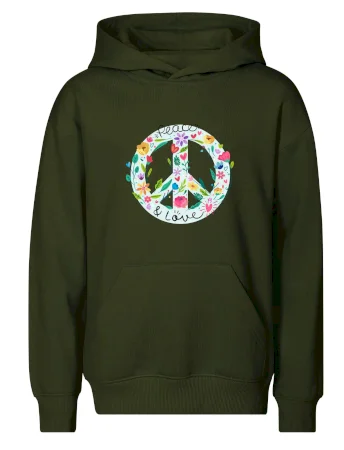 Peace and love symbol