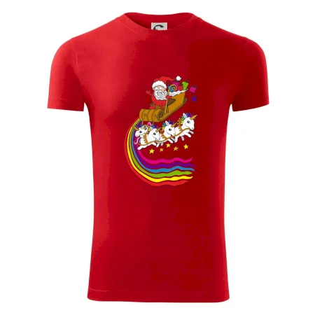 Santa a jednorožci (Pecka design)