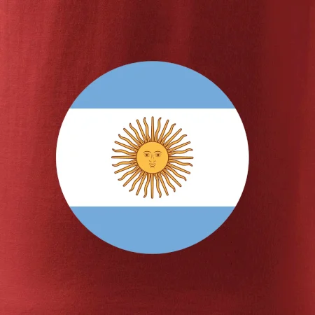 Argentina vlajka kulatá