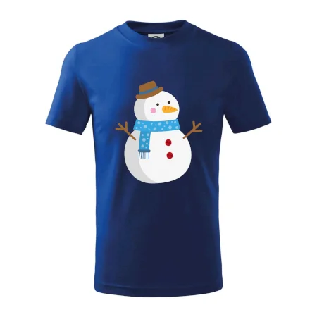 Sněhulák se šálou
