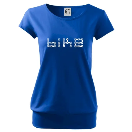 Bike nápis řetěz