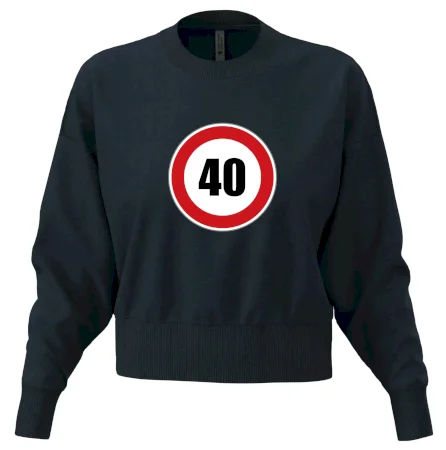 Dopravní značka - omezení rychlosti 40