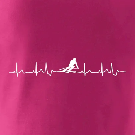 Lyžař EKG