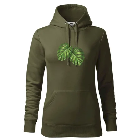 Monstera - dva listy