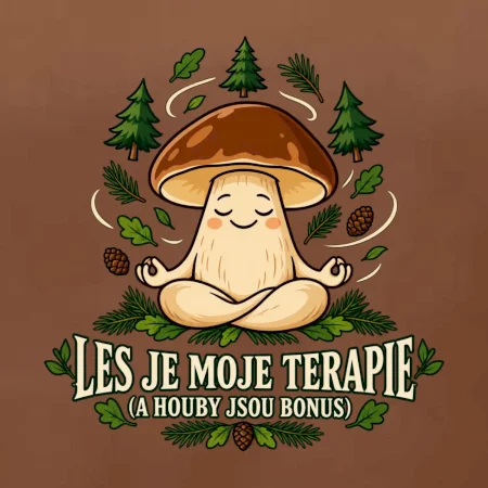 Les je moje terapie, houby jsou bonus