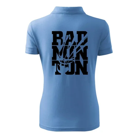 Badminton nápis