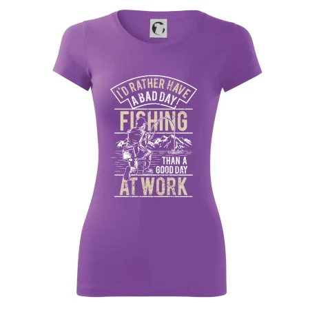 Fishing at work