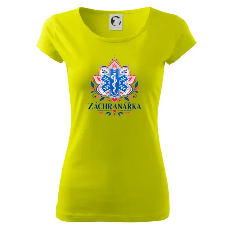 Záchranářka s ornamenty