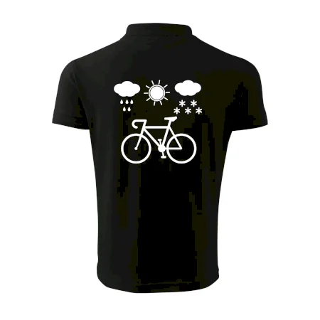 Cyklista za každého počasí