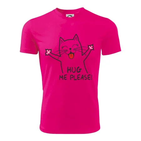 Kočka hug me please