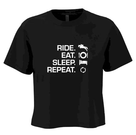 Ride Eat Sleep Repeat koně