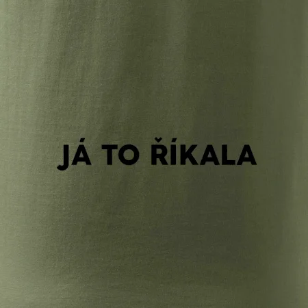 Já to říkala - tiskací