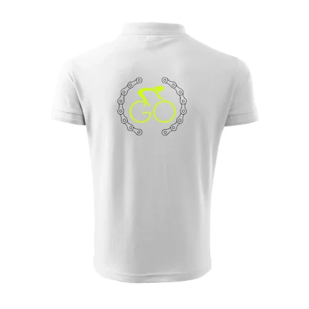 GO cyklista (fluo potisk)