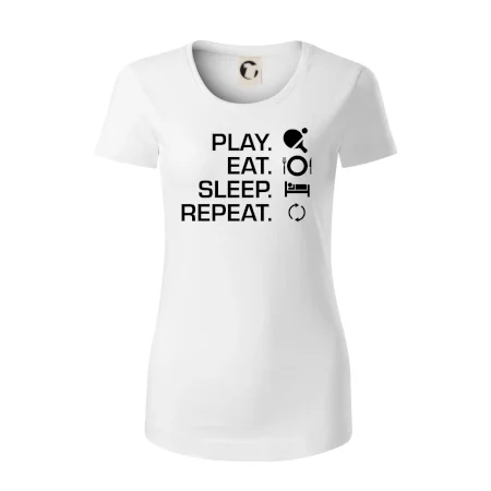 Stolní tenis - eat sleep