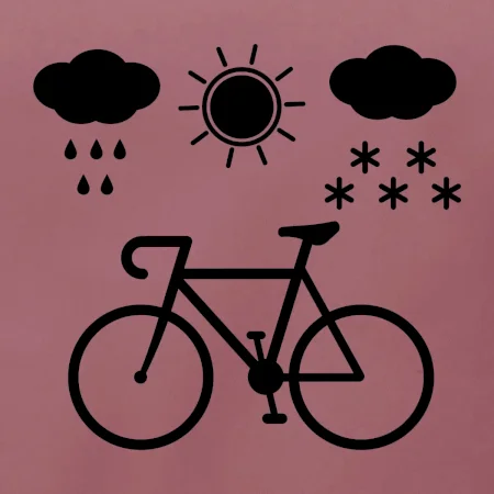 Cyklista za každého počasí