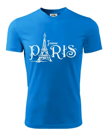 Paris nápis Eiffelovka rovný