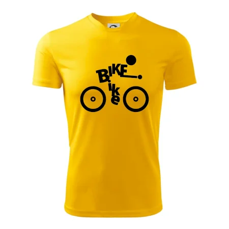 Bike nápis postava