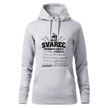 Svářeč - hodinová sazba