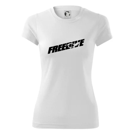 Freedive - nápis s potápěčem