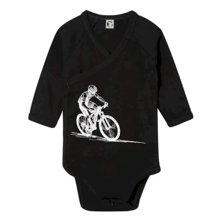 MTB kreslený cyklista