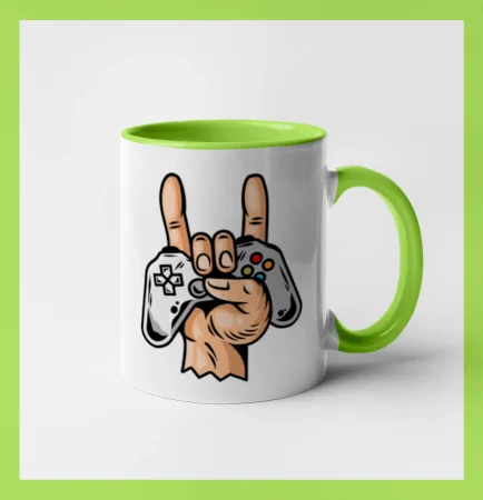 Gamer - gamepad paroháč