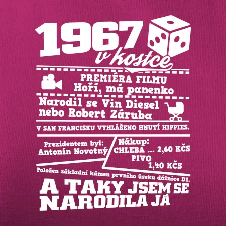 1967 v kostce