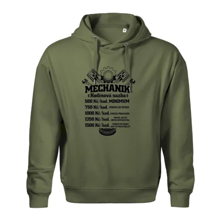 Mechanik - hodinová sazba